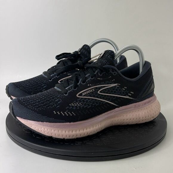 Brooks Shoes - Brooks Glycerin 19 Black/Pink Running Shoes 1203431B074 Women’s Size 8